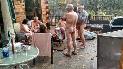 Nudist Campfire